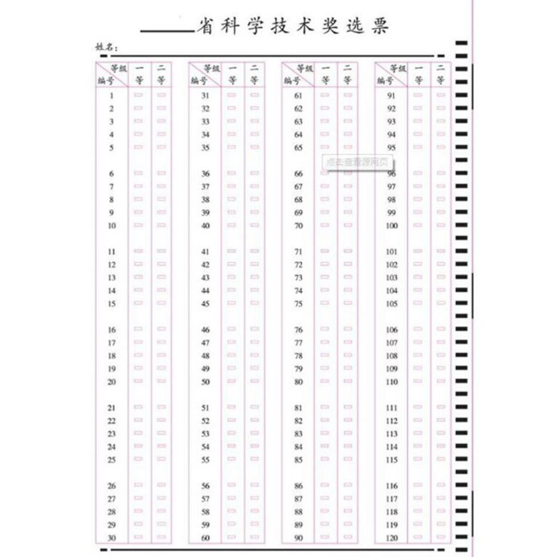 票选举类